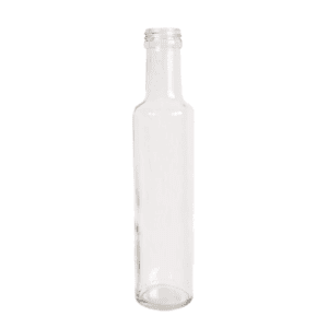Botella Cilindrica 250 CC - CRISTAL - B/PIL