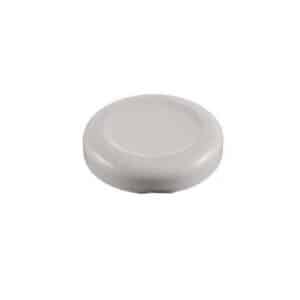 Tapa Metalica Axial 38 - Blanca
