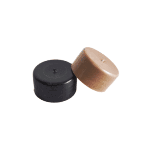 Tapa Plastica Negra Botella Pico Largo
