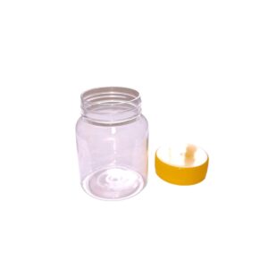 Pote Miel - 370CC / 500GRS + Tapa a Rosca Diam 60 Amarilla