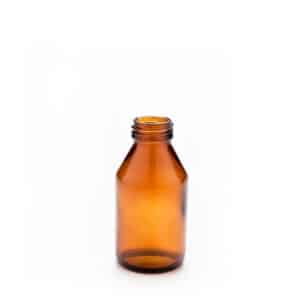 Frasco Jarabe 100 ML Ambar - Rosca 28