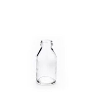 Frasco Jarabe 100 ML Transparente - Rosca 28