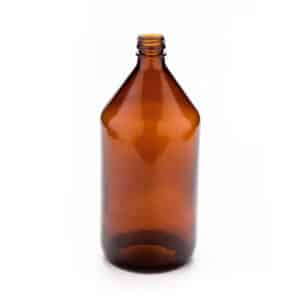 Frasco Jarabe 1000 ML Ambar - Rosca 28