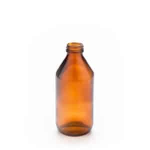 Frasco Jarabe 250 ML Ambar - Rosca 28