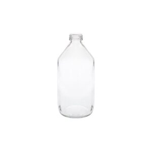 Frasco Jarabe 500 ML Transparente - Rosca 28